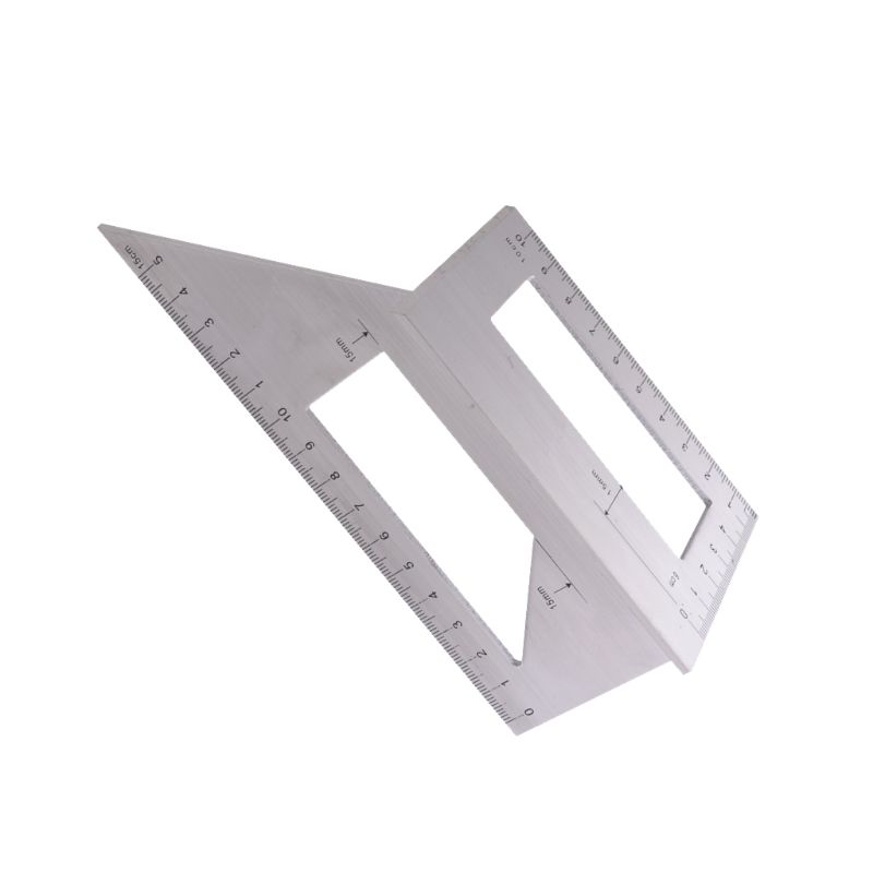 Versatile Angle Ruler - 45 & 90 Degree Aluminum Alloy Accu Tool - Image 4
