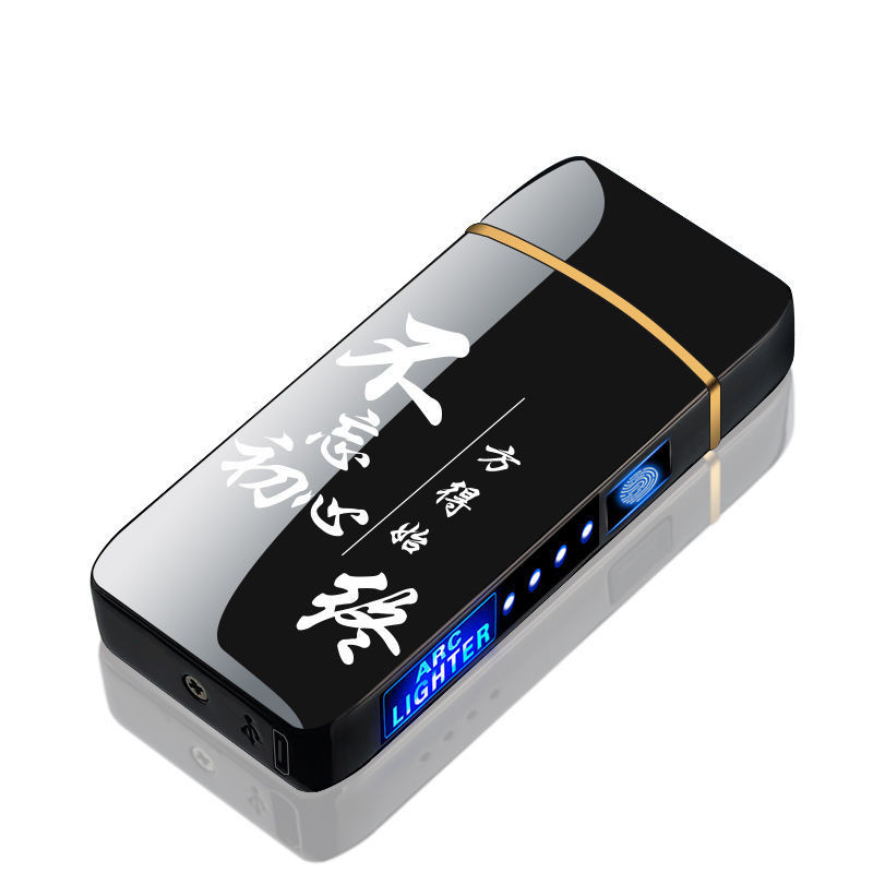 Fingerprint Sensor Unlock Lighter - Creative Windproof Gift for Boys' Birthdays - Image 2
