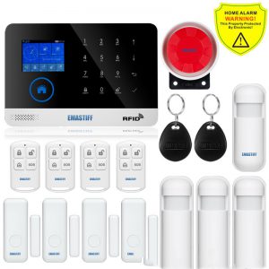 Smart Wireless GSM Anti-Theft Alarm for Doors and Windows - Secure Your Home