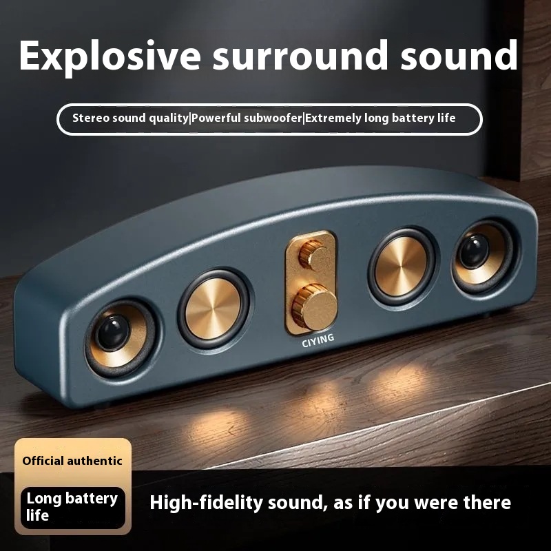 Vintage Bluetooth Speaker - Portable Retro Stereo for Music Lovers - Image 7