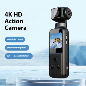 4K HD Mini Pocket Sports Camera with Anti Shake Feature