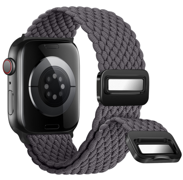 Magnetic Buckle Woven Loop Integrated Strap - Secure & Stylish Solution - Image 2
