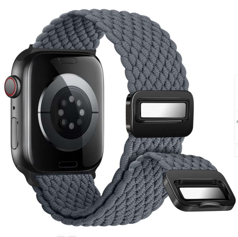 Magnetic Buckle Woven Loop Integrated Strap - Secure & Stylish Solution - Image 3