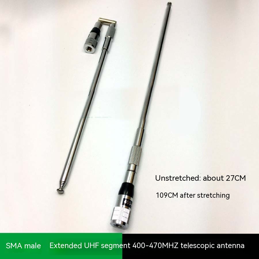 Extended Folding Telescopic Antenna for Handheld Transceiver - Aviation Frequency - Image 3