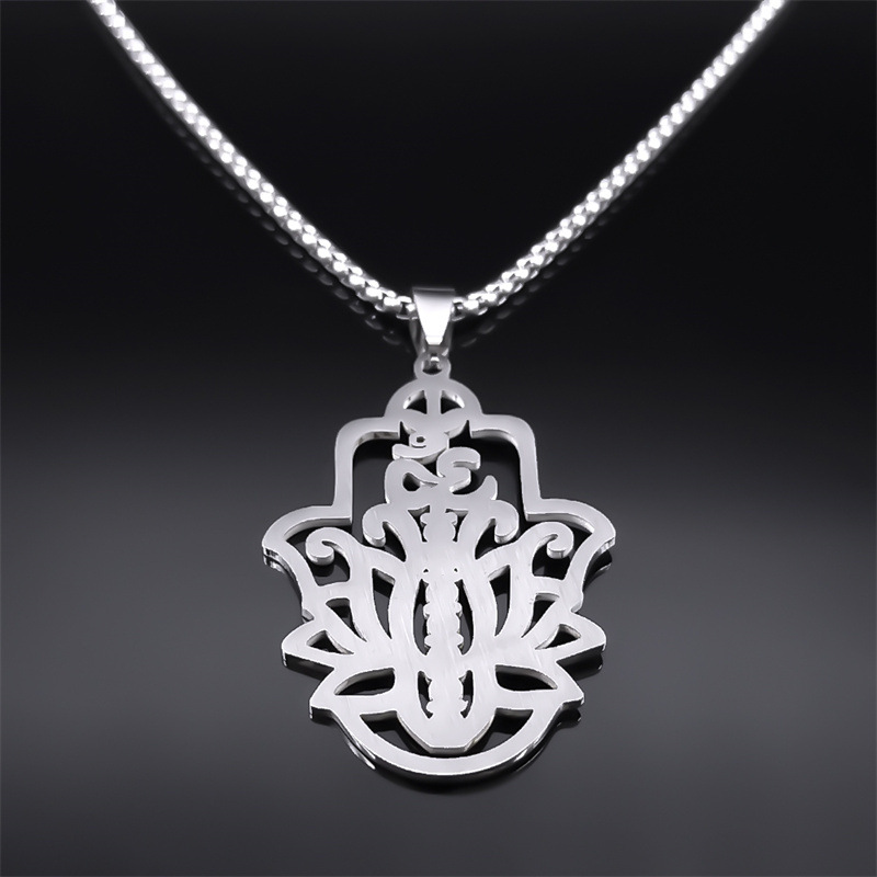 Lotus Yoga Healing Chain Pendant Necklace for Women - Empower Your Spirit - Image 6