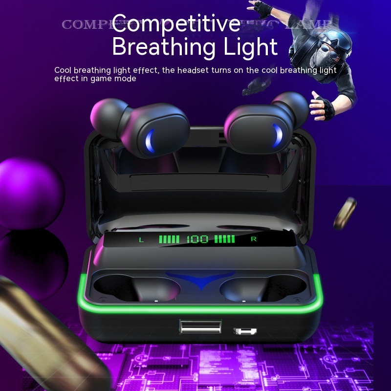 Wireless Gaming Bluetooth Headset with Breathing Light Feature - Image 12