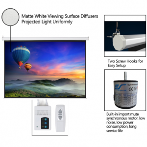 Motorized Projection Screen for Stunning Visual Experiences