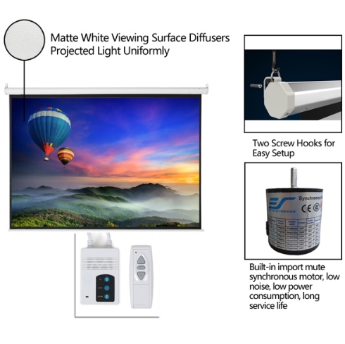 Motorized Projection Screen for Stunning Visual Experiences