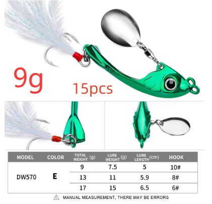 Moon Spinning Sequins Lure String for Long-Distance Casting - Image 6