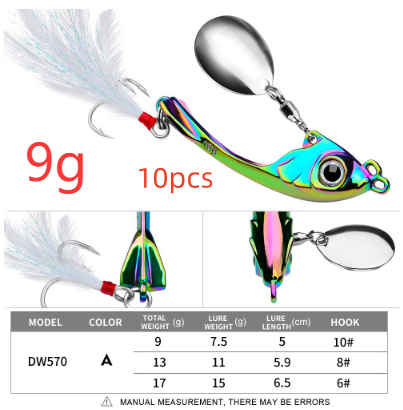 Moon Spinning Sequins Lure String for Long-Distance Casting - Image 7