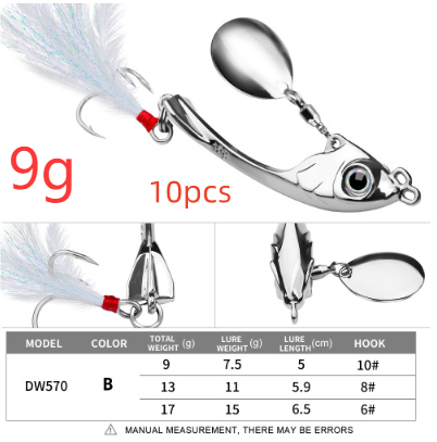 Moon Spinning Sequins Lure String for Long-Distance Casting - Image 8