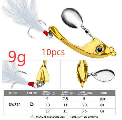 Moon Spinning Sequins Lure String for Long-Distance Casting - Image 11