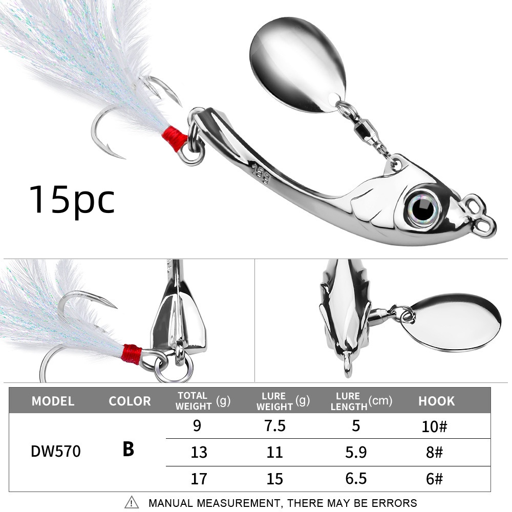 Moon Spinning Sequins Lure String for Long-Distance Casting - Image 14