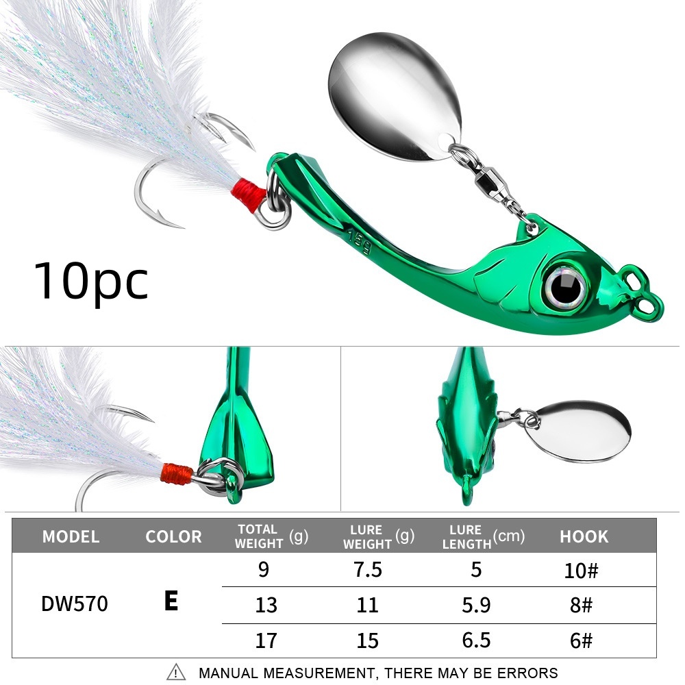 Moon Spinning Sequins Lure String for Long-Distance Casting - Image 15