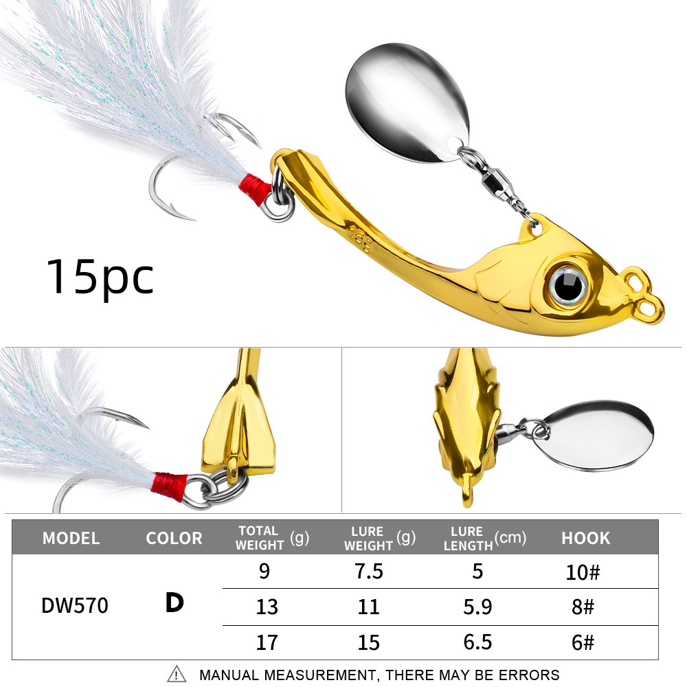 Moon Spinning Sequins Lure String for Long-Distance Casting - Image 16