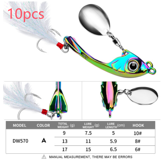 Moon Spinning Sequins Lure String for Long-Distance Casting - Image 23