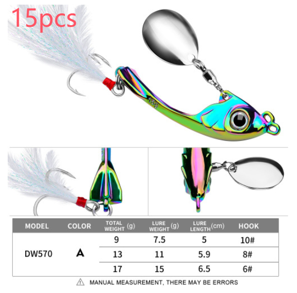 Moon Spinning Sequins Lure String for Long-Distance Casting - Image 24