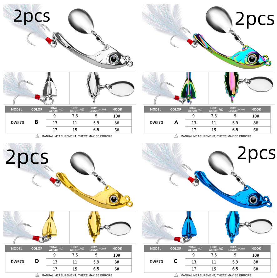 Moon Spinning Sequins Lure String for Long-Distance Casting - Image 34