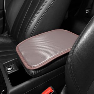 Premium Automotive Carbon Fiber Armrest Box Mat for Enhanced Style and Comfort