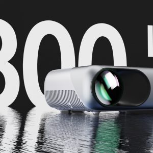 Portable Home Projector with WiFi - HD 1080p for Mobile Phone Screen Sharing