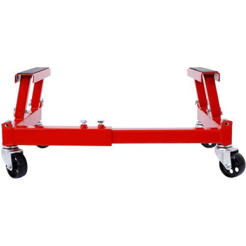 Heavy-Duty Red ATV Motorcycle Engine Cradle Dolly - 1500lbs Capacity - Image 7