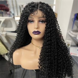 Stylish Women's Long Hair Synthetic Lace Wig for Fashionable Looks
