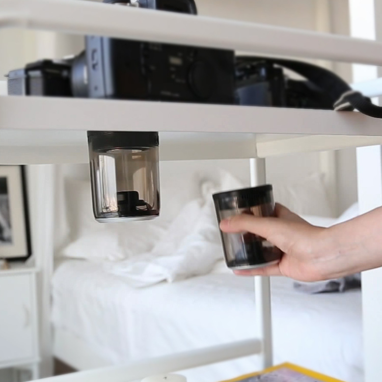 Magnetic Bluetooth Speaker - Transparent Design for Ultimate Sound Quality - Image 3