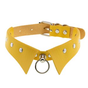 Customizable Punk Leather Collar Necklace - Stylish & Trendy Accessory