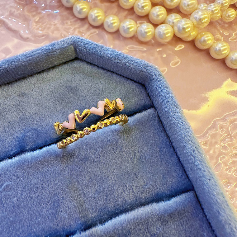 Stylish Color Enamel Bow Ring for Women - Trendy Fashion Accessory - Image 3