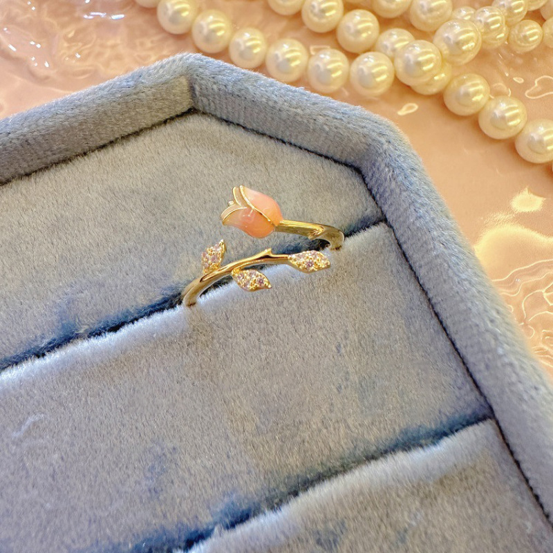 Stylish Color Enamel Bow Ring for Women - Trendy Fashion Accessory - Image 10