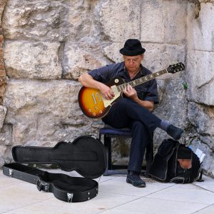 Folk Guitar Outer Box - Durable Hard Plywood with PU Leather Wrap, No Weekend Shipping