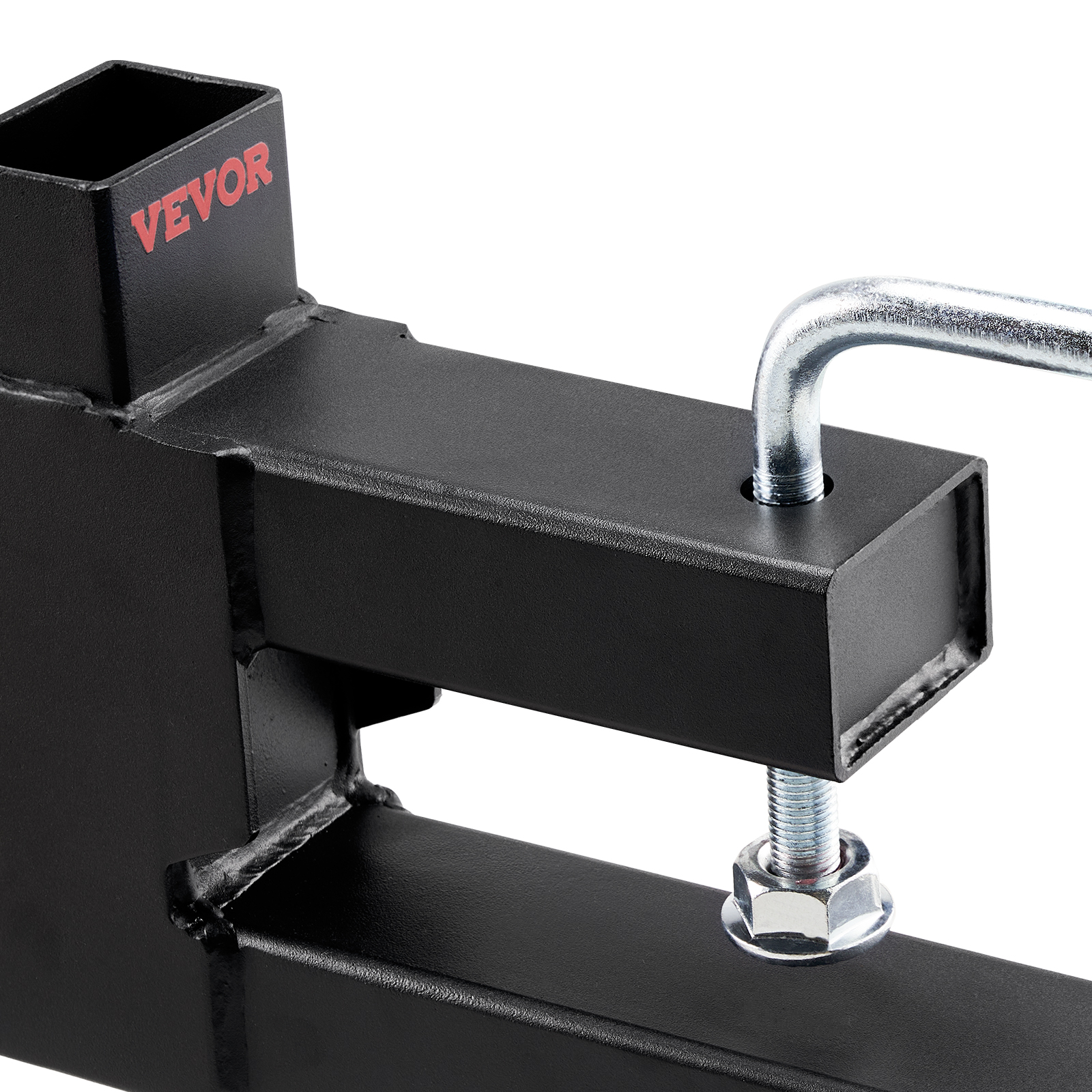 VEVOR Pallet Forks - 2000 Lbs Clamp-On Forks for Tractors, 43" Length with Adjustable Stabilizer Bar, Heavy Duty Attachments for Skid Steer and Loader Buckets - Image 8