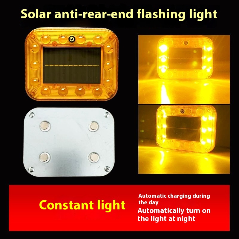 Touch Car Solar Strobe Light - Versatile Multi-Mode Illumination - Image 6