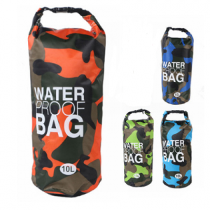 Stylish Camouflage Waterproof Bucket Bag - Perfect Beach & Outdoor Drifting Waterproof Bag