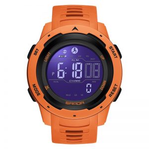 Sanda Waterproof Multifunctional Smart Watch for Men and Women - Shockproof and Calorie Tracking