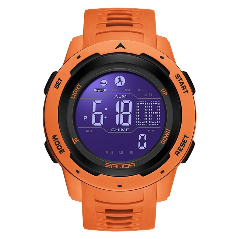 Sanda Waterproof Multifunctional Smart Watch for Men and Women - Shockproof and Calorie Tracking