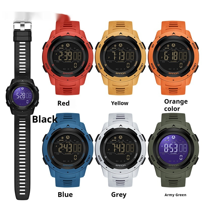 Sanda Waterproof Multifunctional Smart Watch for Men and Women - Shockproof and Calorie Tracking - Image 25