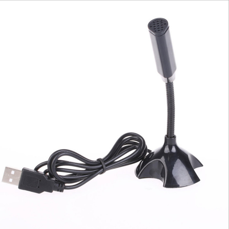 Compact Desktop Mini USB Microphone Stand for Clear Audio Recording - Image 4