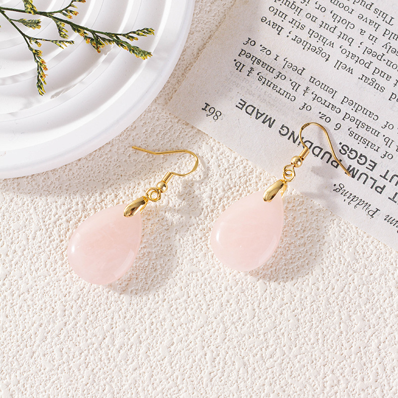 Stylish Long Water Drop Earrings for Elegant Looks - Image 3