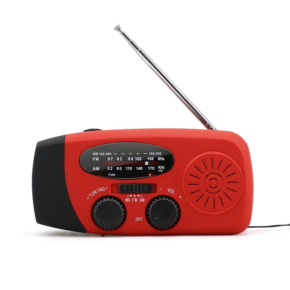 Compact Multi-Functional Solar-Powered Emergency Radio for On-the-Go Use - Image 13