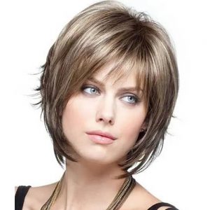 Women's Fashion Realistic High-Temperature Fiber Micro-Volume Short Hair Wig - Stylish & Versatile