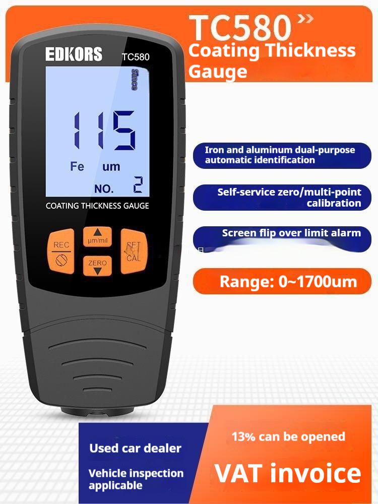 Accurate High Precision Coating Thickness Gauge for Reliable Measurements - Image 5