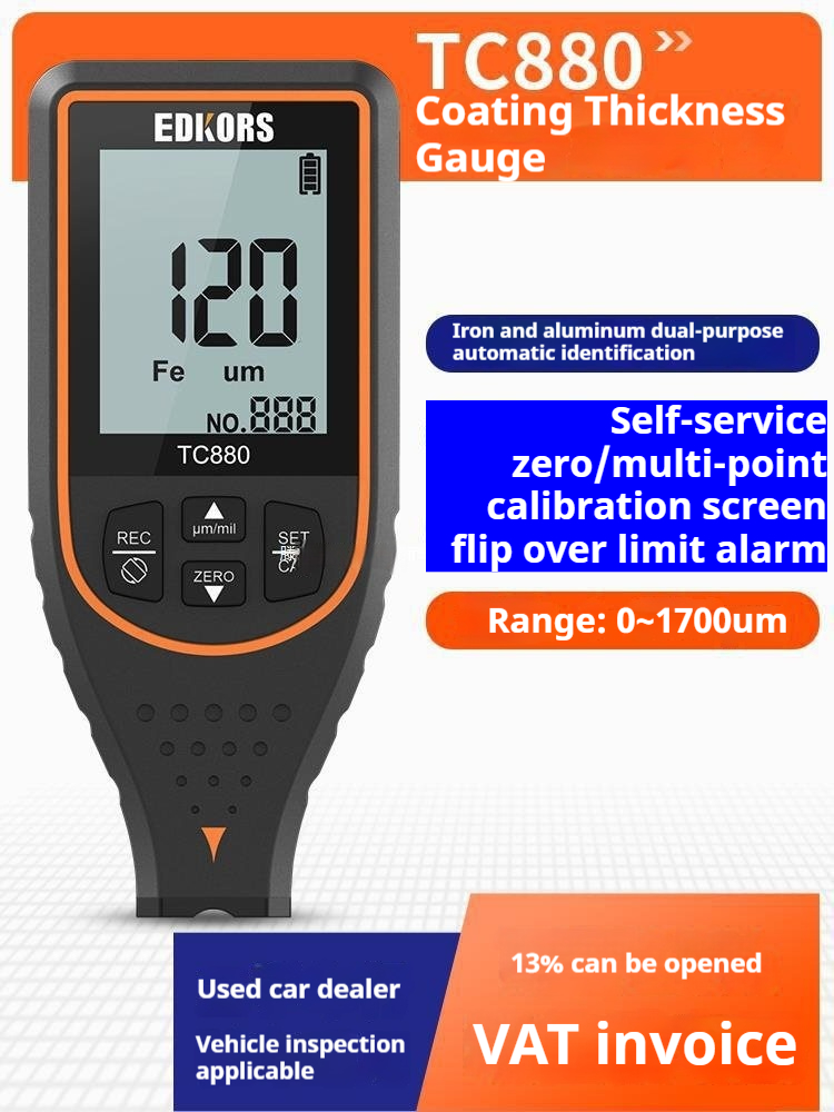 Accurate High Precision Coating Thickness Gauge for Reliable Measurements - Image 6