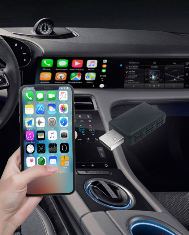 2-in-1 Wireless Car Adapter for Seamless Connectivity and Convenience - Image 3