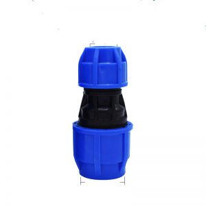 PE Quick Connect Pipe Fitting - Plastic Joint for Non-Hot Melt Water Pipes, 25 Inch Movable Connection
