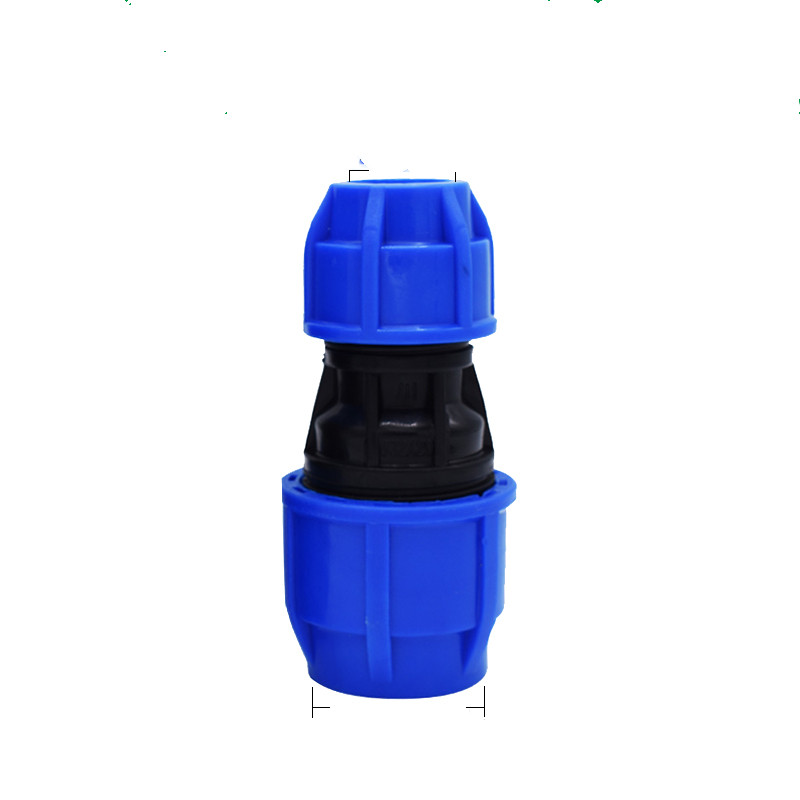 PE Quick Connect Pipe Fitting - Plastic Joint for Non-Hot Melt Water Pipes, 25 Inch Movable Connection