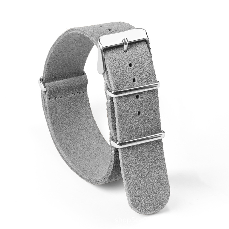 Premium Soft Genuine Leather Velvet Strap - Artistic Style for Elegance - Image 7