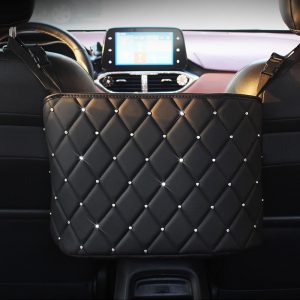 Car Storage Bag - Handbag Holder & Seat Organizer for Auto Interior Tidying