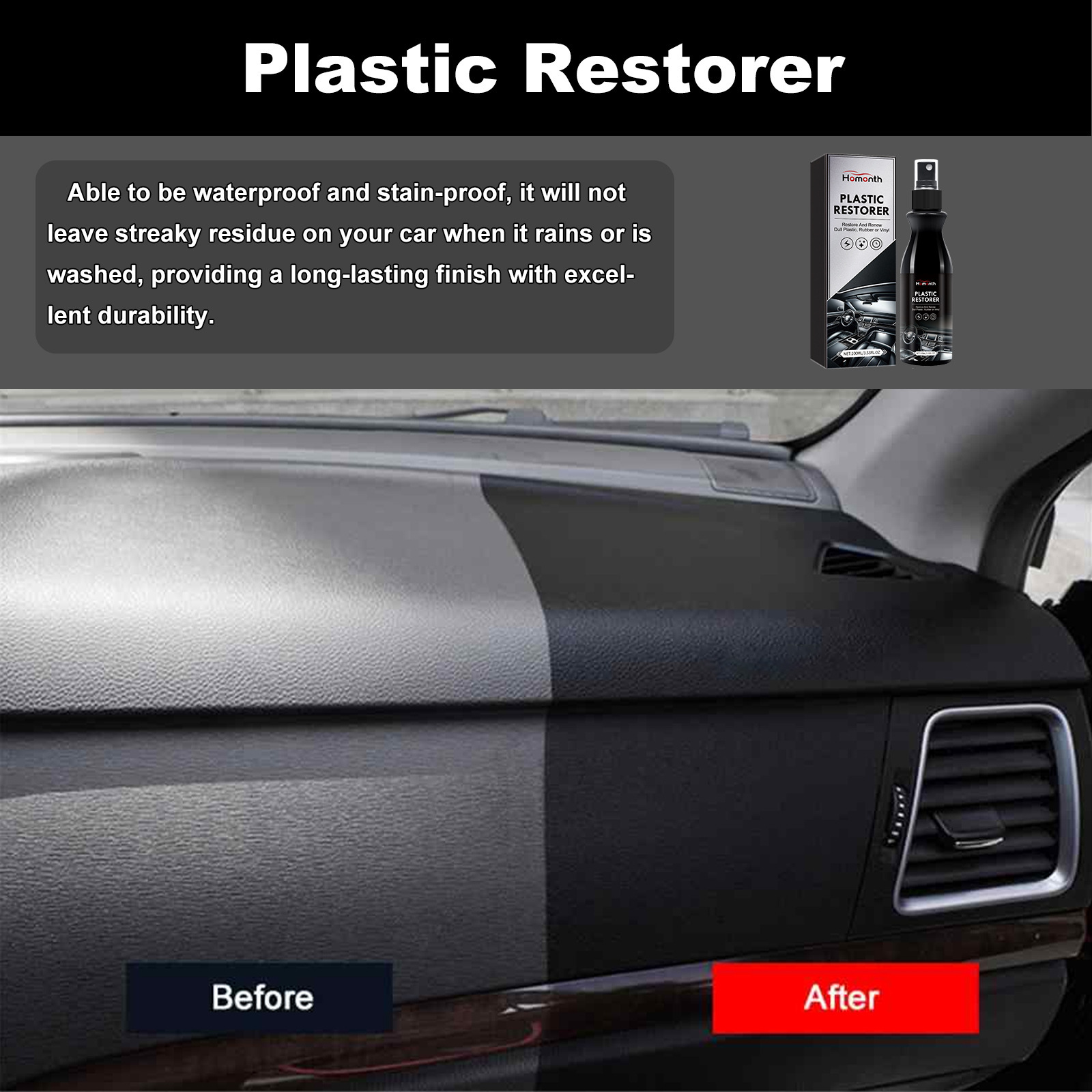 Car Plastic Renovation Agent for Effective Maintenance and Cleaning Solutions - Image 3