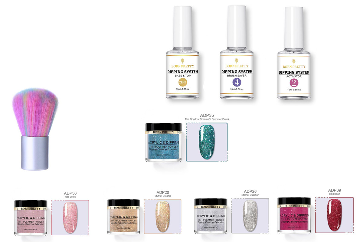 Nail Polish and Nail Infiltration Powder - High-Quality Sticky Powder for Nail Art - Image 2